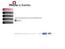 Tablet Screenshot of oficinadeeventos.pt